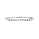 EVANGELINE Round Diamond Tennis Bracelet | 12.5 cts | 14K White Gold