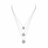 POLARIS Mixed-Shape Diamond Necklace | 9.33 cts | 14K White Gold
