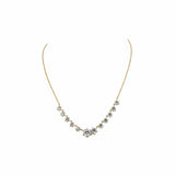 MARGOT Round Diamond Special Necklace | 7.09 cts | 14K Yellow Gold