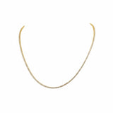 AURORA Round Necklace | 5.52 cts | 14K Yellow Gold