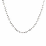 ATHENA Mixed-Shape Diamond Tennis Necklace | 36.40 cts & 44.32 cts | 14K White Gold
