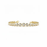 ECHO Round Diamond Riviera Bracelet | 6.31 cts | 14K White Gold